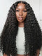 Dorsanee Jerry Curly Wig 4x4 Lace Closure Human Hair Wigs 250% Density