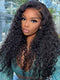 Dorsanee Jerry Curly Wig 4x4 Lace Closure Human Hair Wigs 250% Density Full Ends