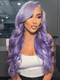 Dorsanee Lavender Purple Body Wave 13x4 Lace Front Virgin Human Hair Wigs