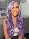 Dorsanee Lavender Purple Body Wave 13x4 Lace Front Virgin Human Hair Wigs