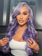 Dorsanee Lavender Purple Body Wave 13x4 Lace Front Virgin Human Hair Wigs