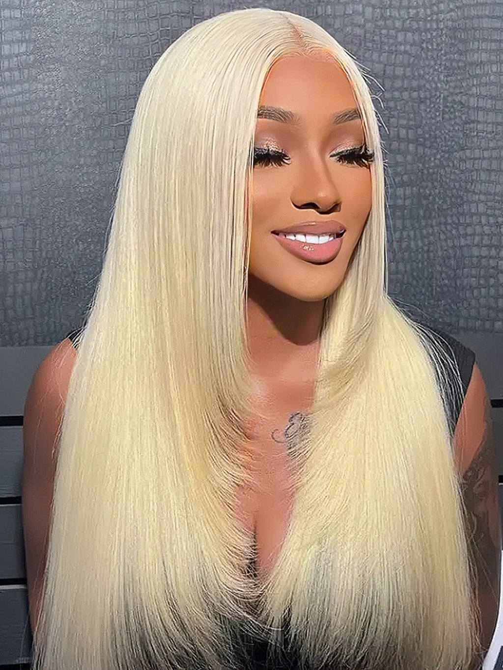 Dorsanee Layer Cut 613 Honey Blonde 13x4 Lace Front Straight Human Hair Wigs Brazilian Colored Wig For Women Popular