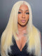 Dorsanee Layer Cut 613 Honey Blonde 13x4 Lace Front Straight Human Hair Wigs Colored Wig For Women Popular