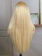 Dorsanee Layer Cut 613 Honey Blonde 13x4 Lace Front Straight Human Hair Wigs Colored Wig Product Detail