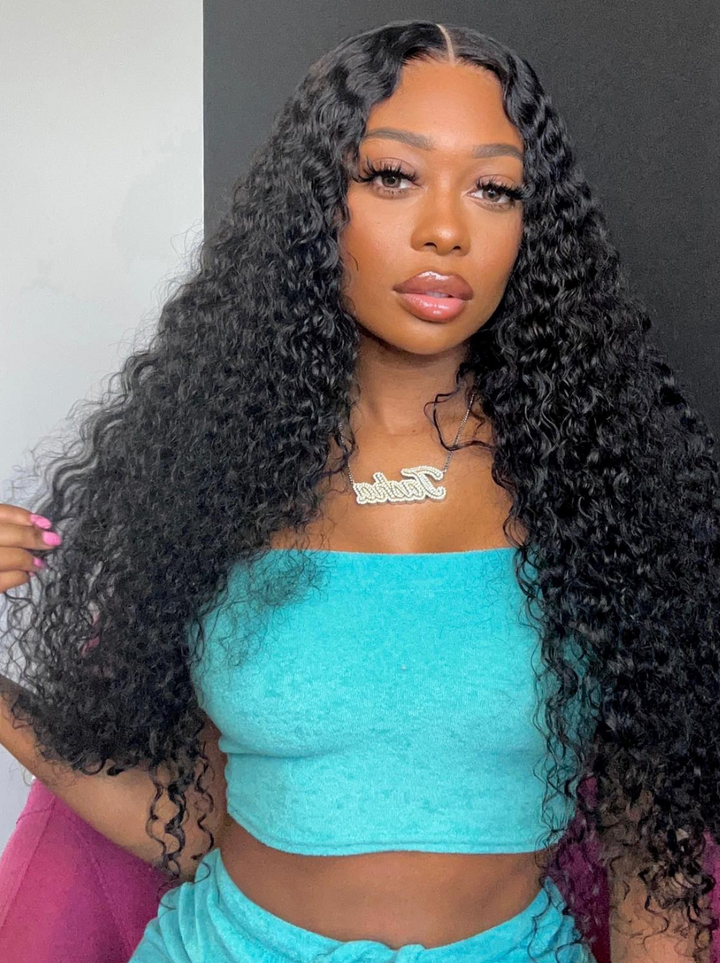 Dorsanee M-Cap 9X6 Lace Closure Full Parting Space Wig Wear Go Glueless Beginner Friendly Water Wave Virgin Human Hair Wigs