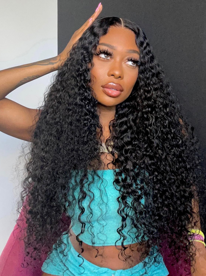 Dorsanee M-Cap 9X6 Lace Closure Full Parting Space Wig Wear Go Glueless Beginner Friendly Water Wave Virgin Human Hair Wigs