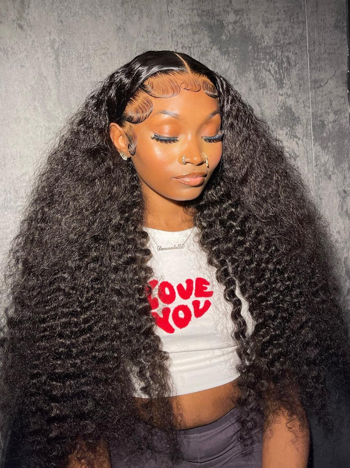 Dorsanee M-Cap PartingMax 9X6 Lace Closure Full Paring Space Wear Go Glueless Deep Wave Human Hair Wigs