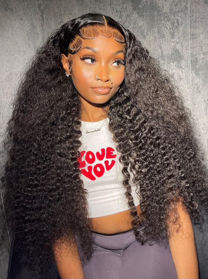 Dorsanee M-Cap PartingMax 9X6 Lace Closure Full Paring Space Wear Go Glueless Deep Wave Human Hair Wigs