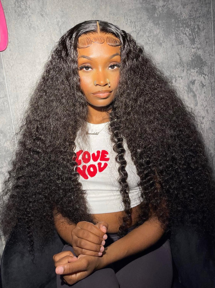 Dorsanee M-Cap PartingMax 9X6 Lace Closure Full Paring Space Wear Go Glueless Deep Wave Human Hair Wigs