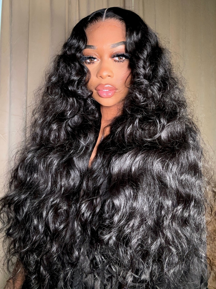 Dorsanee M-Cap PartingMax 9x6 Lace Closure Full Paring Space Wear Go Glueless Loose Body Wave Human Hair Wigs