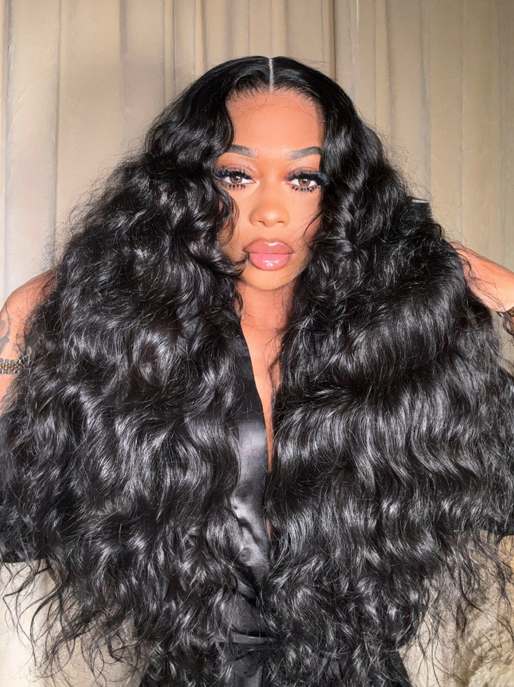 Dorsanee M-Cap PartingMax 9x6 Lace Closure Full Paring Space Wear Go Glueless Loose Body Wave Human Hair Wigs