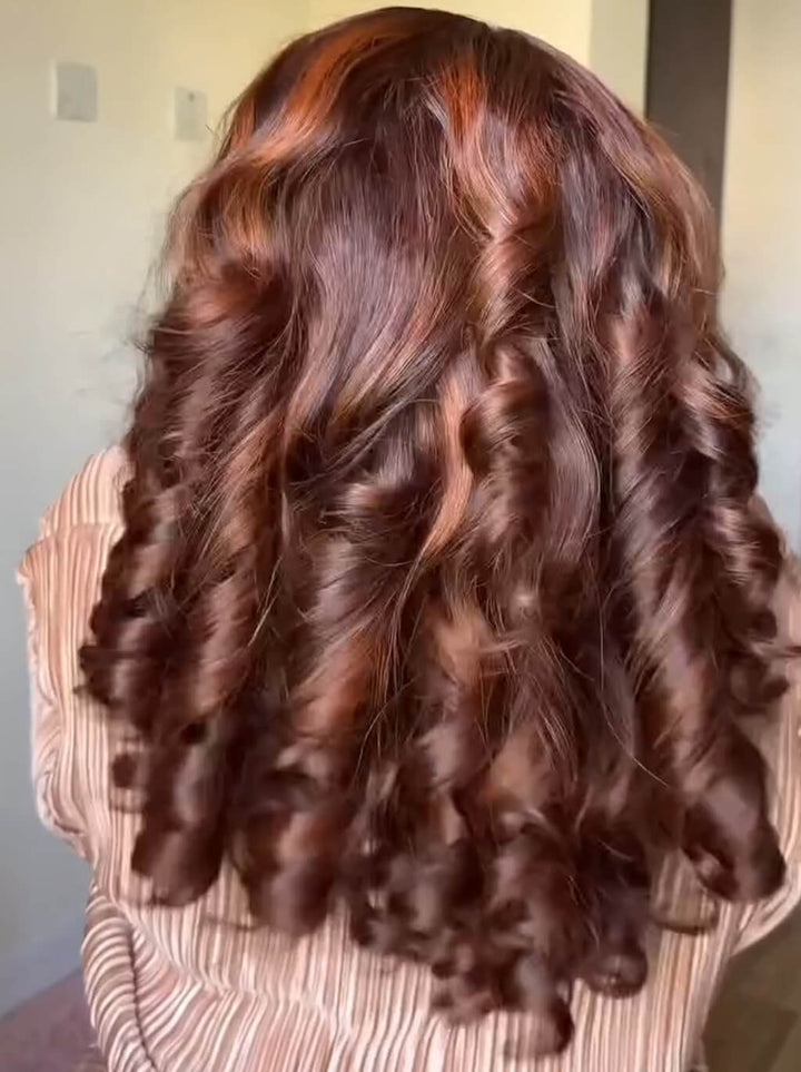 Dorsanee Mature Elegant Bouncy Loose Wave 13x4 HD Lace Front Human Hair Wigs