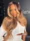 Dorsanee Ombre Black Brown Skunk Stripe 13x4 Lace Front Virgin Human Hair Wigs