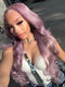Dorsanee Pastel Light Lavender Purple 13x4 Lace Front Virgin Human Hair Wigs
