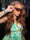Dorsanee Reddish Chocolate Brown With Ginger Orange Highlights 13x4 HD Lace Front Body Wave Human Hair Wigs