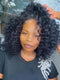 Dorsanee Shoulder Length Short Bob Deep Curls 13x4 HD Lace Front Human Hair Wigs