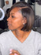Dorsanee Short Bob Pixie Cut Brown Highlight 13x4 Lace Front Virgin Human Hair Wigs