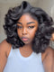 Dorsanee Shoulder Length Bouncy Loose Body Wave 13x4 HD Lace Front Bob Human Hair Wigs
