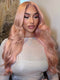 Dorsanee Soft Rose Blush Pink 13x4 Lace Front Human Hair Wigs 200 Density