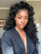 Dorsanee Voluminous Glam Loose Deep Wave 13x4 Lace Front Human Hair Wig 250 300 Density