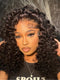 Dorsanee Voluminous Tight Curly 13x4 Lace Front Human Hair Wig 250 300 Density