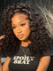 Dorsanee Voluminous Tight Curly 13x4 Lace Front Human Hair Wig 250 300 Density