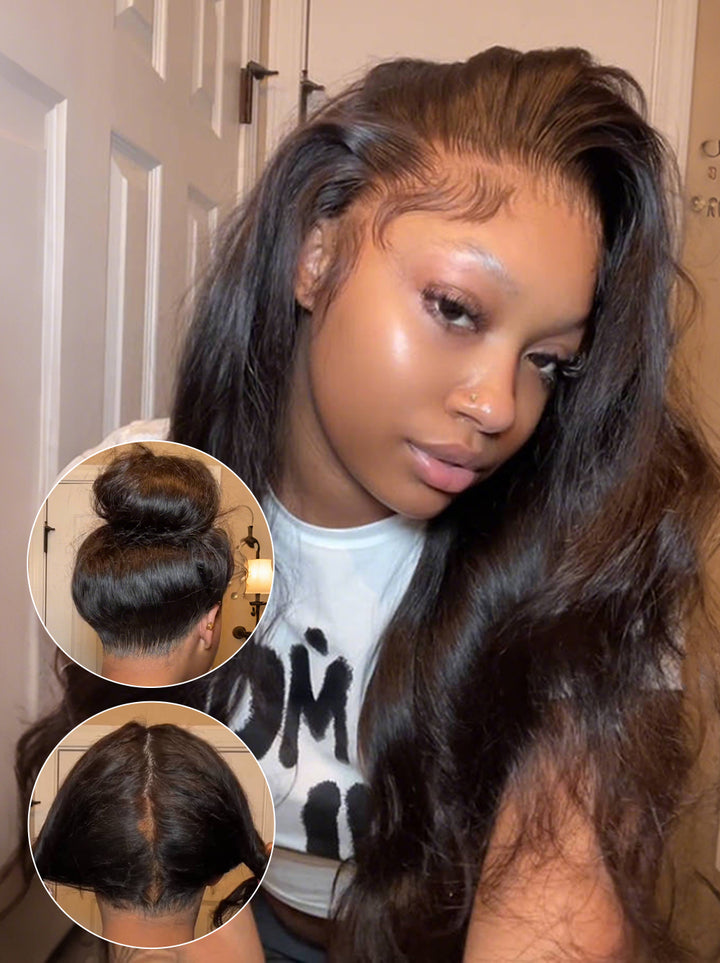 Dorsanee Full Lace Frontal Free Part Anywhere Breathable Natural Scalp Human Hair Wigs