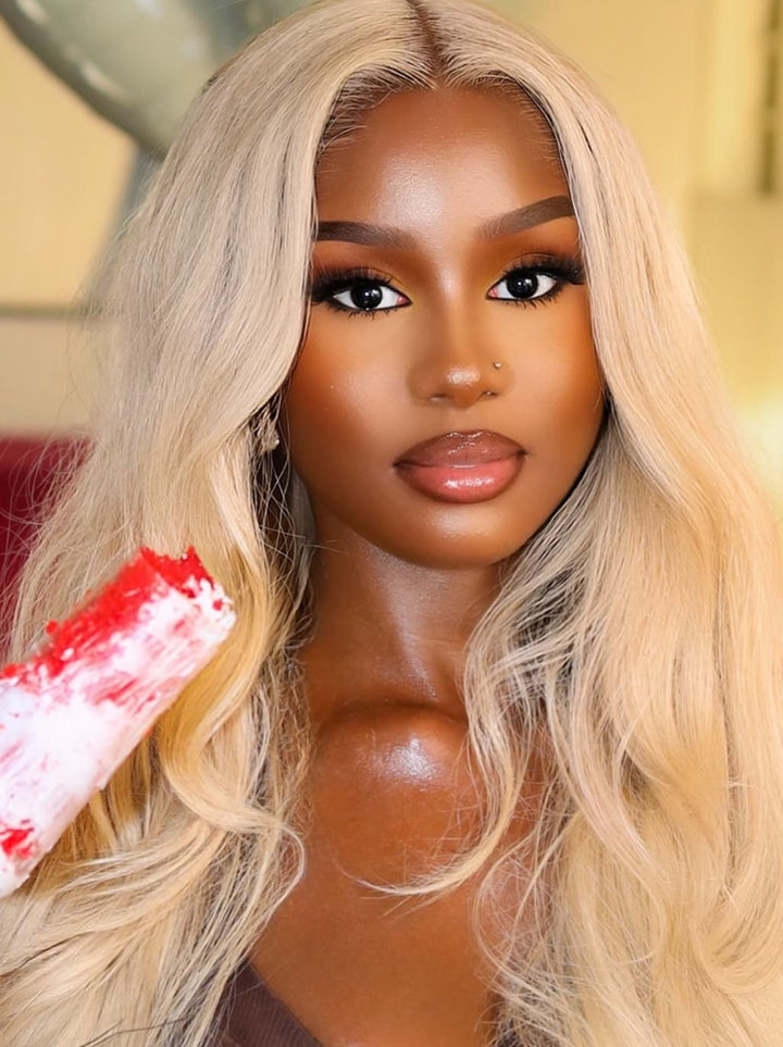 Dorsanee Glam Birthday 613 Blonde 13x4 Lace Front Virgin Human Hair Wigs