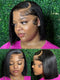 Glueless Bob Wig Human Hair Pre Plucked Short Straight Bob Wigs for Black Women