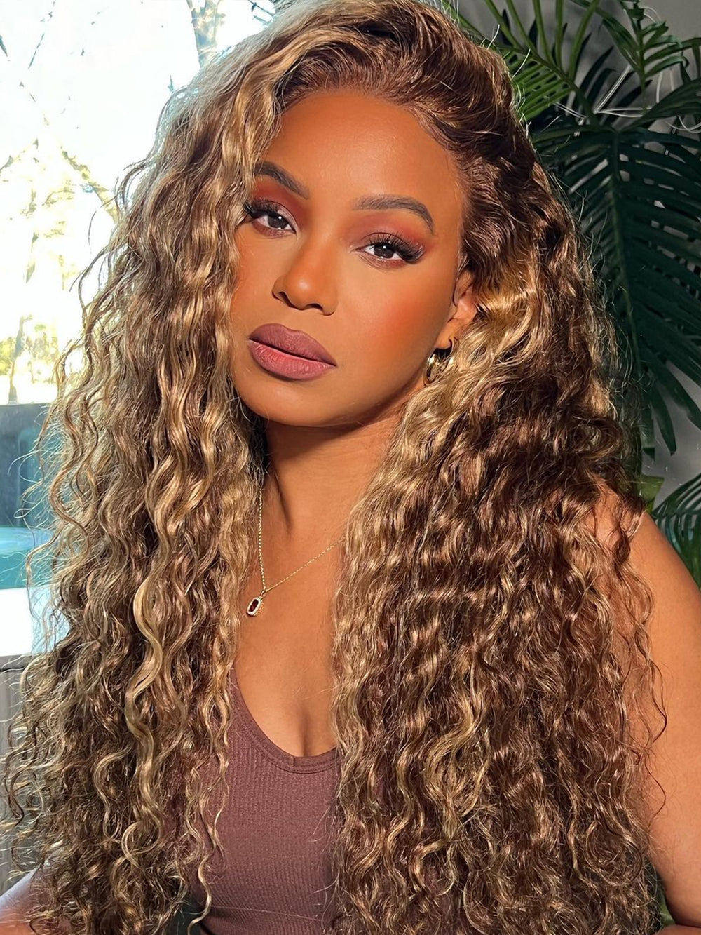 hilight_color_water_wave_human_hair_wigs