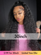 Water Wave Lace Front Wigs 180% Density Pre Plucked with Baby Hair 13x4 Hd Transparent Water Wave Lace Front Wig