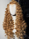 Dorsanee Honey Blonde Highlight Loose Deep Wave 300 Density 13x4 Lace Front Human Hair Wig