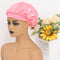 Wide-Brimmed Satin Nightcap Hair Hat