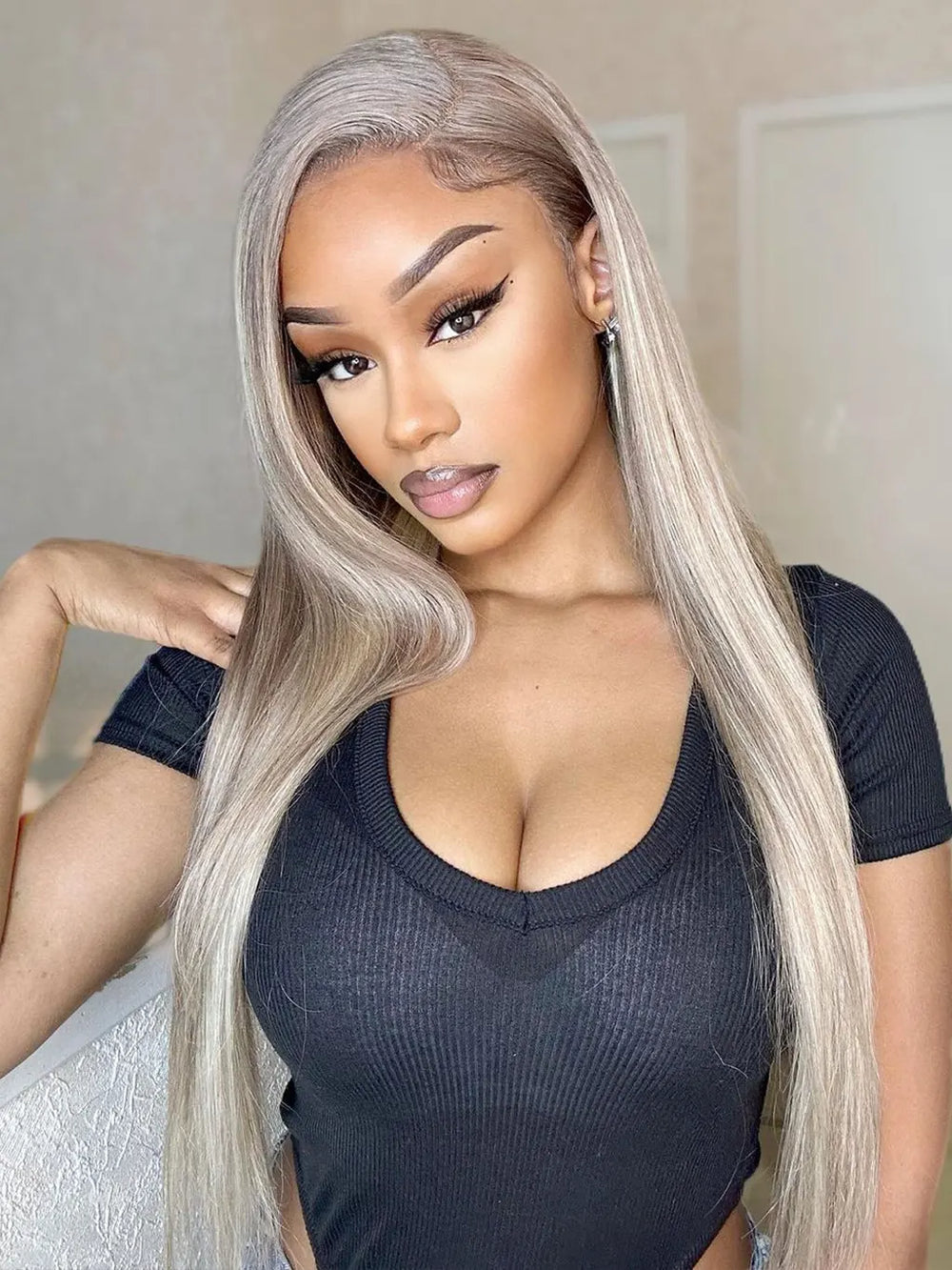 M-cap_Highlight_Straight_Hair_9x6_HD_Lace_Wear_Go_Glueless_Wig_Pre-Bleached_Tiny_Knots_Pre-Plucked_Natural_Hairline