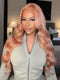 Milk-Tea-Brown-With-Pink-Blonde-Highlight-13x4-HD-Lace-Front-Body-Wave-Wig