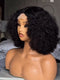 Dorsanee Natural Coily Kinky Curly Short Bob 13x4 Lace Frontal Human Hair Wigs