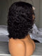 Dorsanee Natural Coily Kinky Curly Short Bob 13x4 Lace Frontal Human Hair Wigs