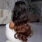 Dorsanee Ombre Black With Caramel Chocolate Brown 13X4 Lace Front Human Hair Wigs 250 300 Density