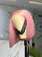 Dorsanee Ombre Pink Brown 8 10 12 inch Short Bob 13x4 Lace Front Human Hair Wig
