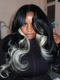 Dorsanee Peekaboo Black Blonde 13x4 Lace Front Virgin Human Hair Wigs