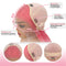 Pink Human Hair Wig Body Wave 13x4 HD Transparent Lace Frontal Wigs Pre Plucke Natural Hairline