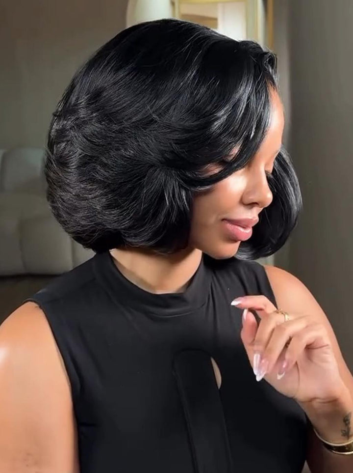 Dorsanee Pixie Short Bob Wig 13x4 Lace Frontal Human Hair Wigs