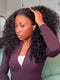 Dorsanee Raw Burmese Curly Short Bob Elegant 13x4 Lace Frontal Human Hair Wigs