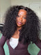 Dorsanee Raw Burmese Curly Short Bob Elegant 13x4 Lace Frontal Human Hair Wigs