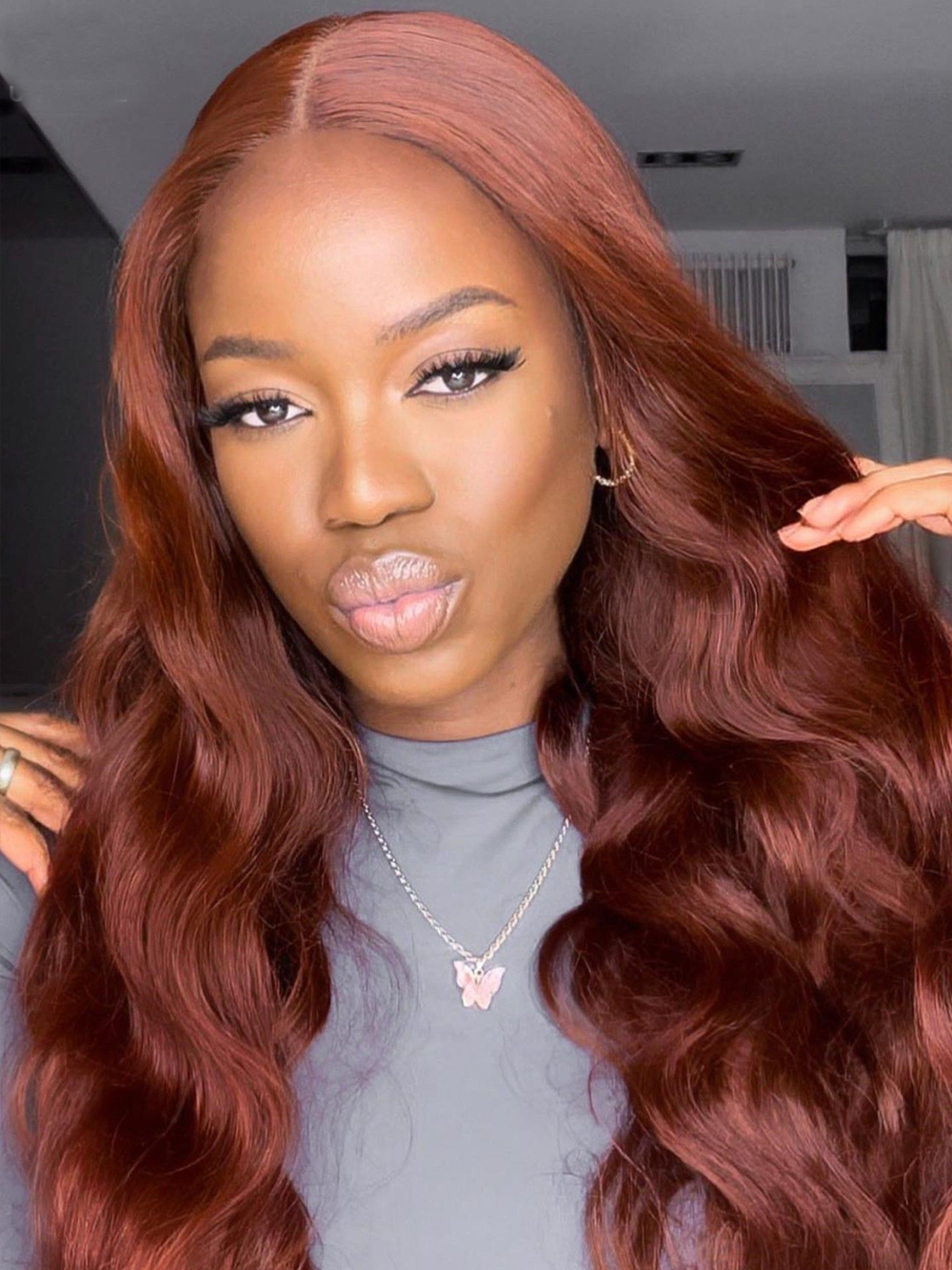 Reddish_Brown_Body_Wave_Hair_Glueless_Wear_Go_Wigs_Pre-cut_HD_Lace_Wigs