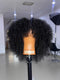 Dorsanee Short Fluffy Afro Kinky Curly With Bangs 14 16inch Bob Wig 13x4 Lace Front Human Hair Wigs