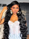 Dorsanee Soft Bouncy Loose Body Wave 13X4 Lace Front Human Hair Wigs 250 300 Density