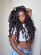 Dorsanee Spiral Deep Curls 300 Density 13x4 Lace Front Human Hair Wigs