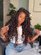 Dorsanee Spiral Deep Curls 300 Density 13x4 Lace Front Human Hair Wigs