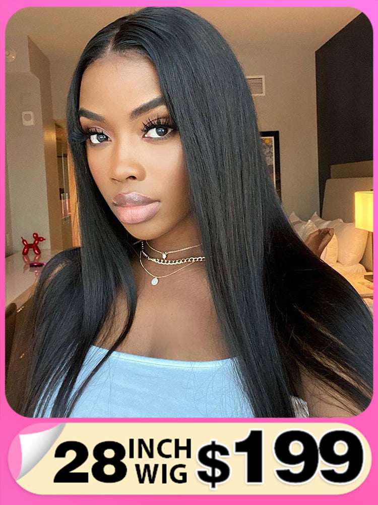  Straight HD Lace Wigs 13*4 Lace Frontal Wigs HD Transparent Lace